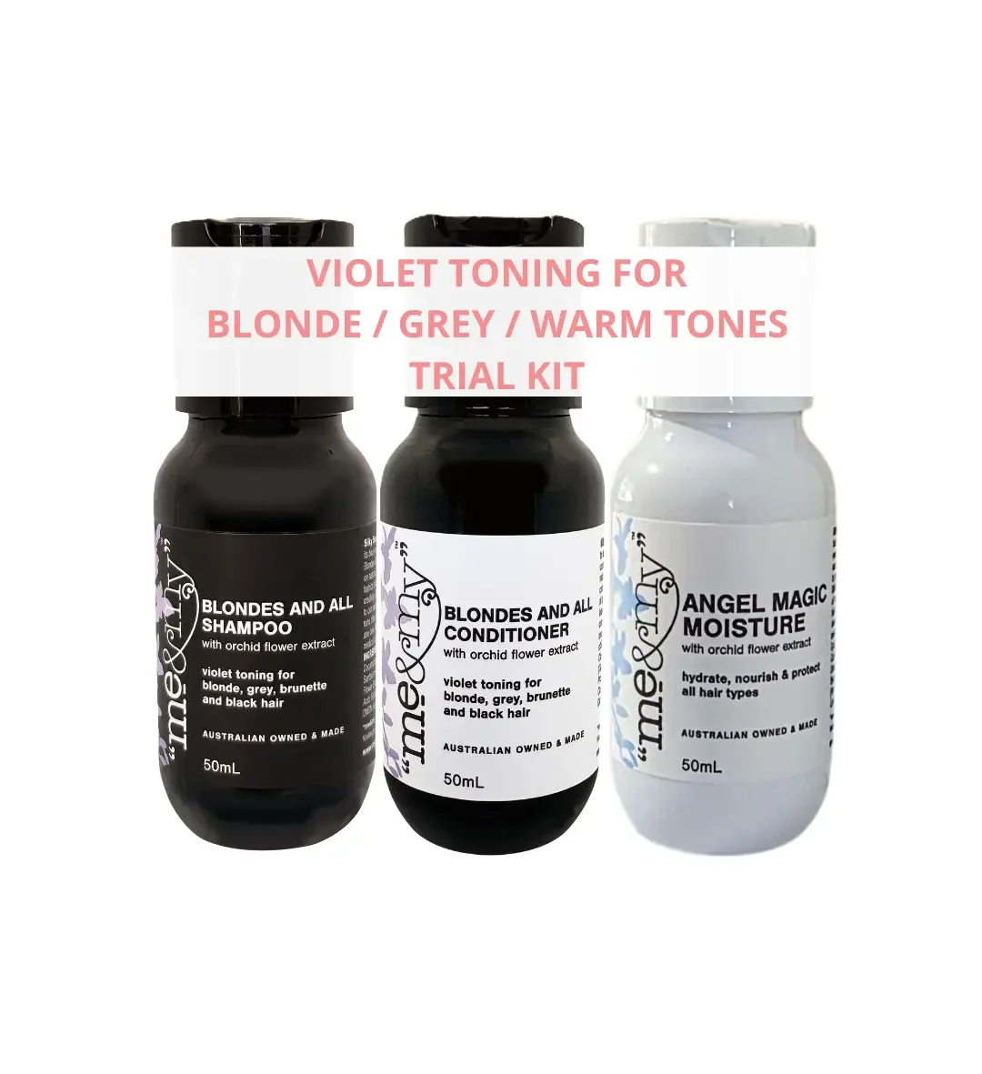 Trial Kit for Blonde/Grey/Cool Fashion Shades