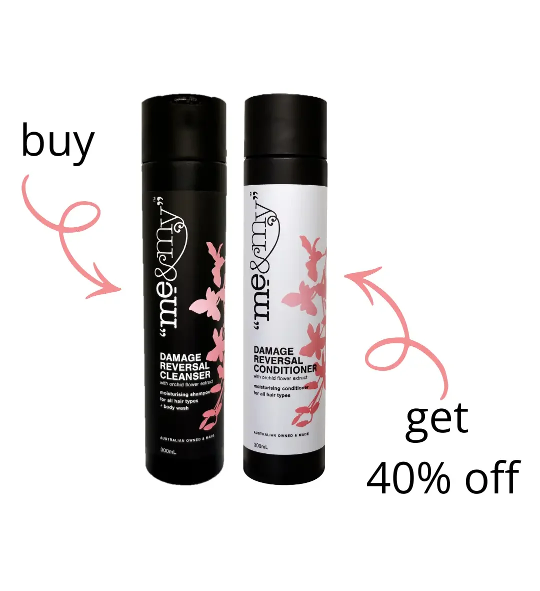 Damage Reversal Cleanser/Conditioner Duo 300ml